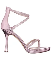 Nina Women's Ryann Almond Toe Strappy Platform Sandals