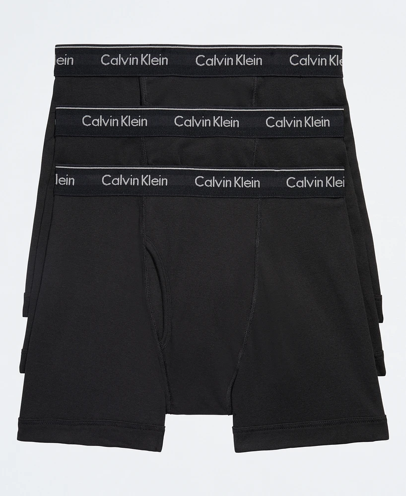 Calvin Klein Men's 3-Pack Cotton Classics Boxer Briefs Underwear
