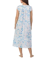 Eileen West Women's Cotton Cap-Sleeve Ballet Nightgown