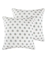 Levtex Kamira 2-Pc. Sham Set, European