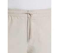 Cubavera Men's 8" Drawstring Linen Cargo Shorts