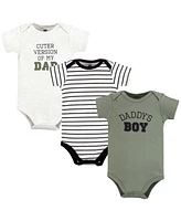 Hudson Baby Boys Cotton Bodysuits