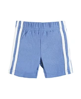 Hudson Baby Boys Shorts Bottoms 4-Pack, Blue, 9-12 Months
