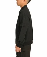 Sovereign Code Little and Big Boys Stretch Varsity Jacket