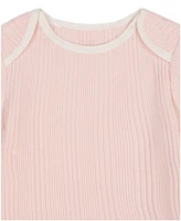 Calvin Klein Baby Girls 3-Piece Short Sleeve Bodysuit Set