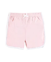 Hudson Baby Girls Shorts Bottoms 4-Pack, Pink Lilac, 9-12 Months