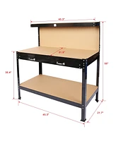 Wood Work Bench 115cm