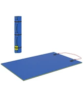 Soozier 9' x 6' Lily Pad Floating Mat, Water for Lake,