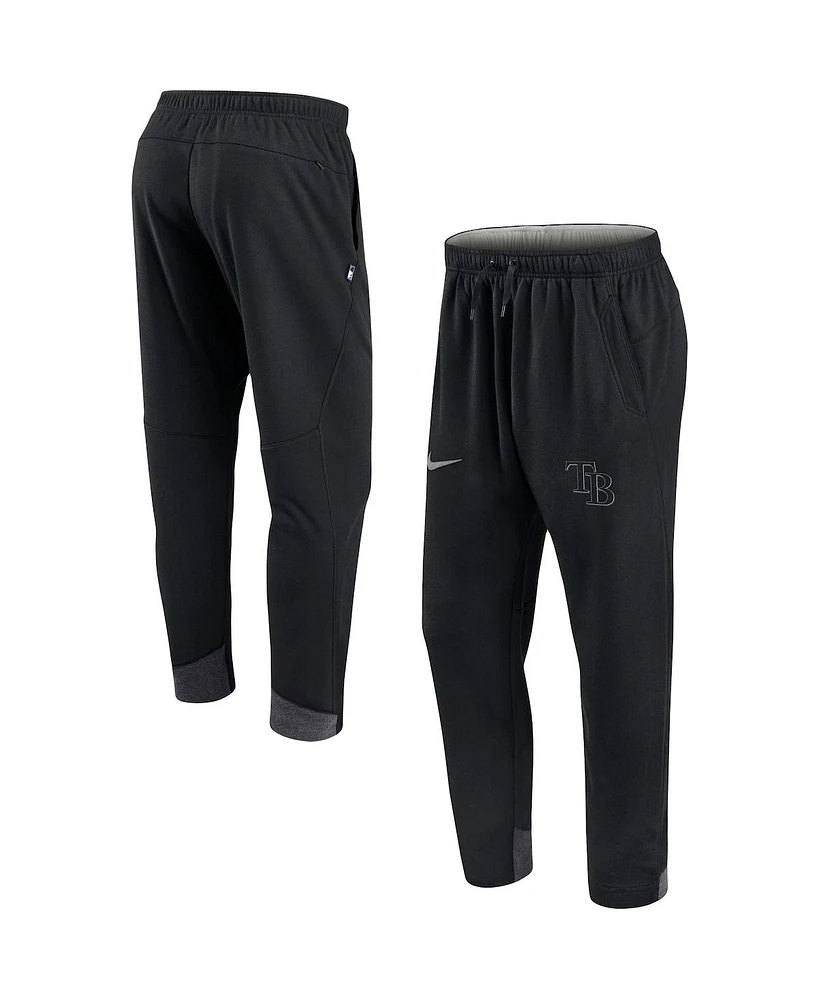 Nike Men's Black Tampa Bay Rays Authentic Collection Dry Flux Jogger Pants