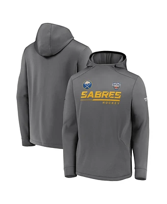 Fanatics Men's Graphite Buffalo Sabres 2022 Nhl Heritage Classic Pullover Hoodie