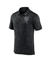 Nike Men's Black Milwaukee Brewers Next Level Polo Shirt