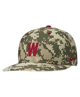 Nike Men's Digital Camo Washington State Cougars On-Field Baseball Performance Fitted Hat