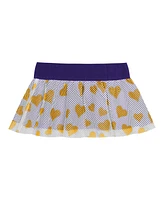 Outerstuff Girls Baby Boys and 2-Piece Lsu Tigers Love My Team Bodysuit Skirt Set