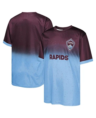 Outerstuff Big Boys and Girls Burgundy Colorado Rapids Stalwart Defender T-Shirt