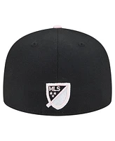 New Era Men's Black Inter Miami Cf 2025 Kickoff 59FIFTY Fitted Hat