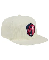 New Era Men's Cream St. Louis City Sc 2025 Kickoff Snapback Golfer Hat