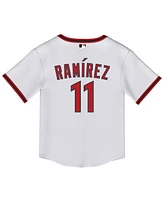 Nike Toddler Jose Ramirez White Cleveland Guardians Home Replica 2.0 Player Jersey