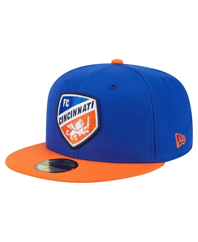 New Era Men's Blue Fc Cincinnati 2025 Kickoff 59FIFTY Fitted Hat