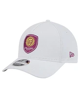 New Era Men's White Orlando City Sc 2025 Jersey Hook 9FORTY M-Crown Adjustable Hat