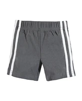 Hudson Baby Boys Shorts Bottoms 4-Pack, Red Navy, 18-24 Months