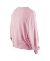 New Era Women's Pink Pittsburgh Steelers Cozy Pullover Sweatshirt