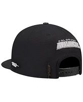 Pro Standard Men's Cream Colorado Avalanche French Terry Snapback Hat