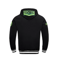 Pro Standard Men's Black Boston Celtics 2024/25 City Edition Pullover Hoodie