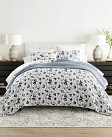 ienjoy Home French Jacobean Reversible -Pc. Quilt Set