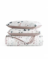 ienjoy Home Poppy Bloom Reversible 2-Pc. Quilt Set, Twin/Twin Xl