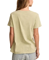 Lucky Brand Women's Psychic Reading Graphic Classic Cotton Crewneck T-Shirt