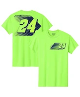 Hendrick Motorsports Team Collection Men's Neon Green William Byron Name Number T-Shirt