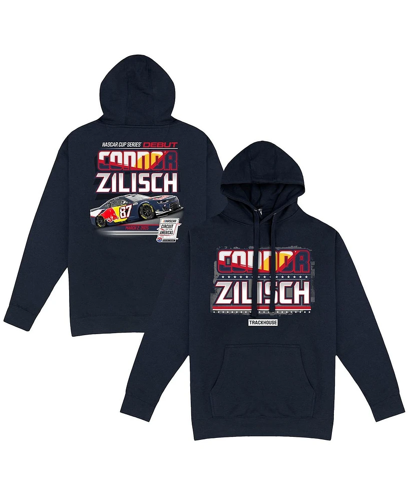Trackhouse Racing Team Collection Men's Black Connor Zilisch Red Bull Car Pullover Hoodie