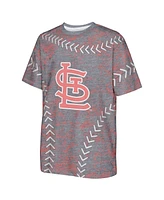 Outerstuff Big Boys and Girls Navy St. Louis Cardinals Slide Score Bold T-Shirt