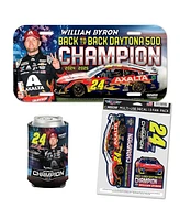 Wincraft William Byron 2025 Daytona 500 Champion Three-Piece Fan Pack