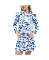 Smith & Quinn Women's Royal/White Duke Blue Devils Tailgate Molly Skort
