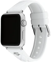 Coach Women's Quilted Silicone Apple Watch Strap 38mm, 40mm