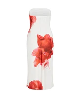 City Chic Plus Amari Print Dress