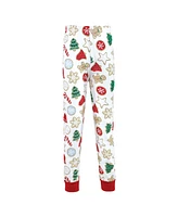 Touched by Nature Toddler Boys Cotton Tight-Fit Pajama Set, Christmas Cookies, 5