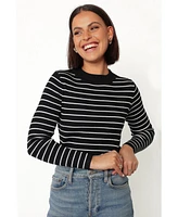 Petal and Pup Women's Stacie Ribbed Knit Top