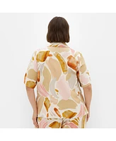 City Chic Plus Surface Level Shirt