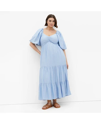 City Chic Plus Mindy Maxi Dress