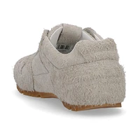 Tb.56 Suede Fuzzy Light Grey Leather Sneakers