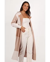 Petal and Pup Women's Kingston Large Check Long Cardigan