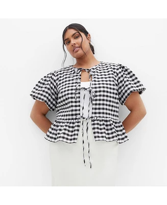 City Chic Plus Jolie Top