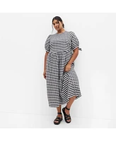 City Chic Plus Valley Maxi Dress
