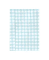 Hudson Baby Boys and Girls Cotton Poly Flannel Burp Cloths 8-Pack, Citrus Mint, One Size