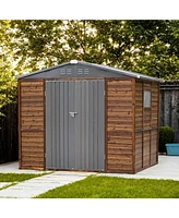 6x8 Iron-Wood Tool Shed, Nature & Function