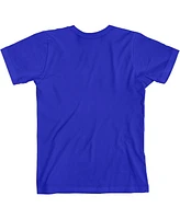 Saiyans Dragon Ball Z Anime Characters Royal Blue Youth Boys Graphic Tee- Xl