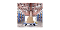 Platform Truck with 1320lb Weight Capacity and 360 Degree Swivel Wheels, Foldable Push Hand Cart for Loading and Storage