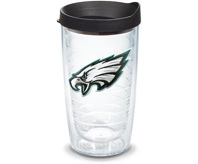 Tervis Nfl Philadelphia Eagles Primary Logo Made in Usa Double Walled Insulated Tumbler Travel Cup Keeps Drinks Cold & Hot, 16oz, Classic